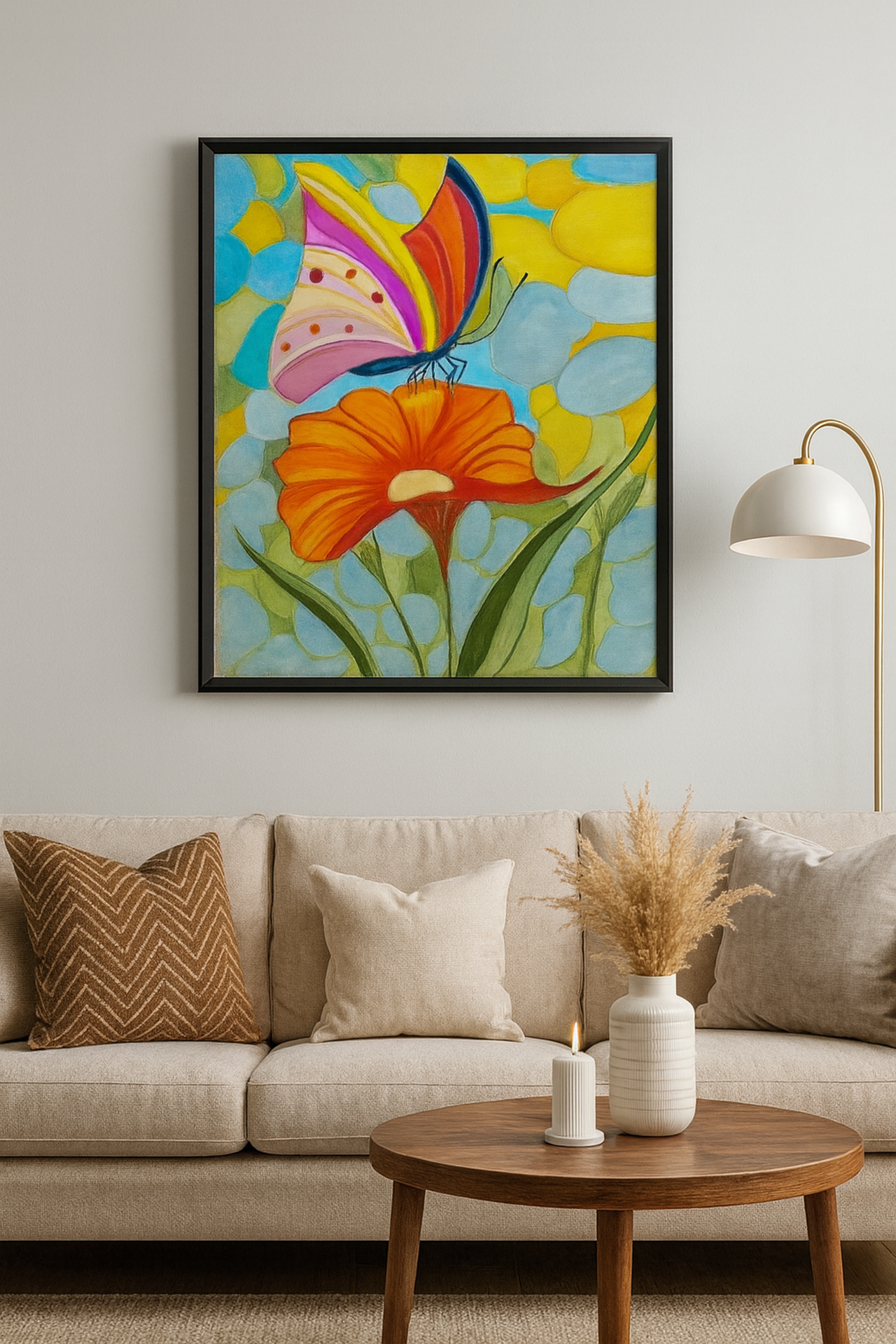 Interior wall Painting image
